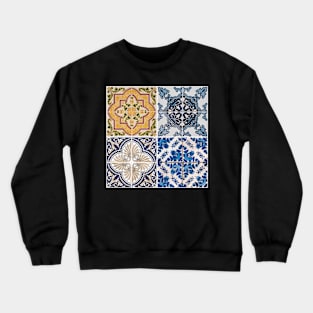 Vintage ceramic tiles Crewneck Sweatshirt